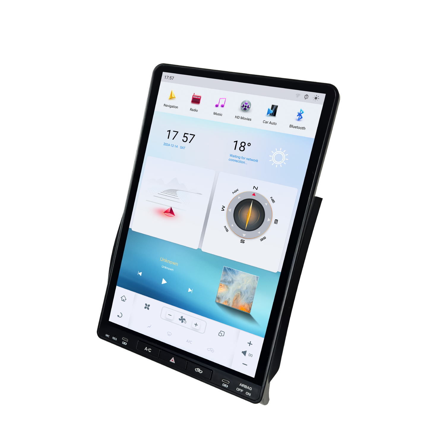 16.8" Android 13 Fast boot Navigation Radio for 2012 - 2020 Toyota Tundra