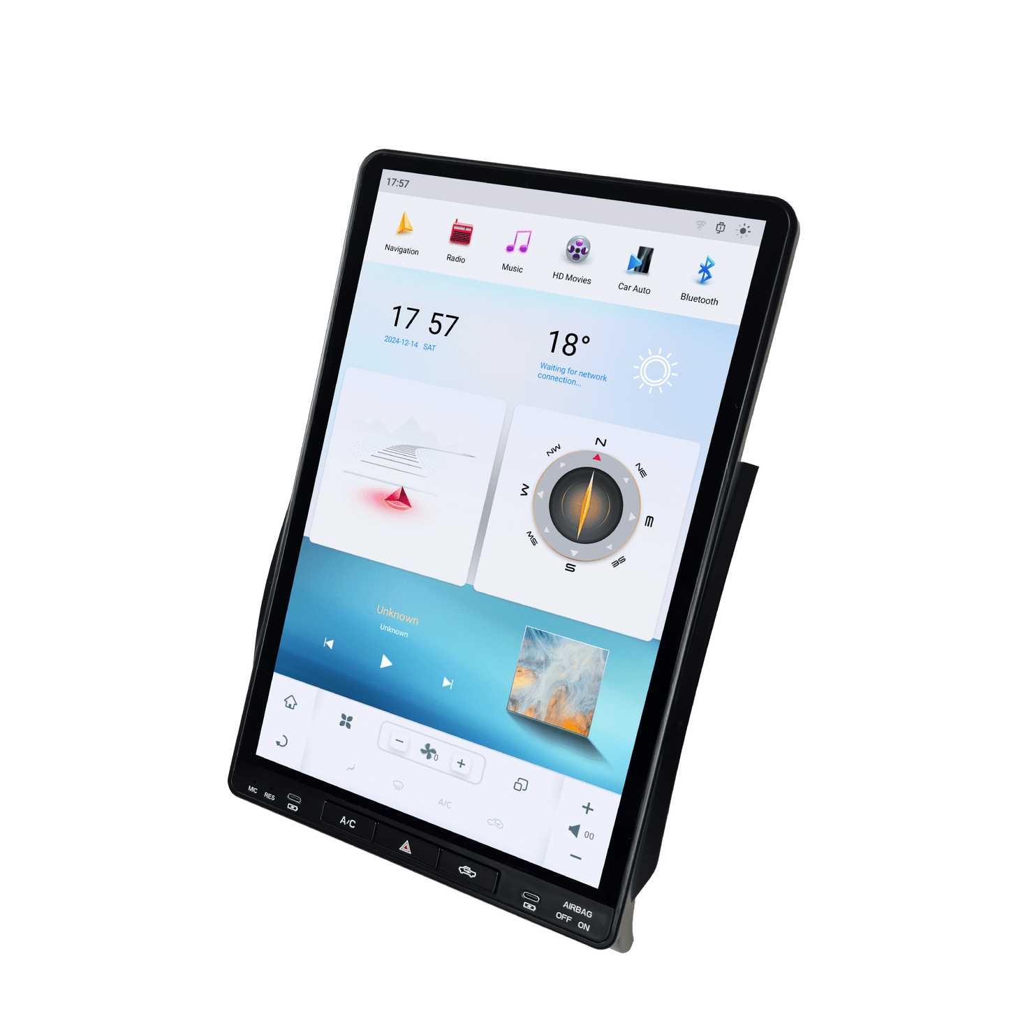 16.8" Android 13 Fast boot Navigation Radio for 2012 - 2020 Toyota Tundra