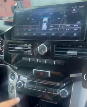 12.3 Inch Android 14 Universal Car Radio Stereo Android Auto Carplay for Toyota land cruiser 2007-2022