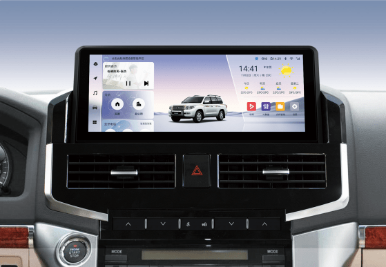 12.3" Android 14/13 Fast boot Horizontal Screen Navi Radio for TOYOTA LAND CRUISER 2007-2015 models
