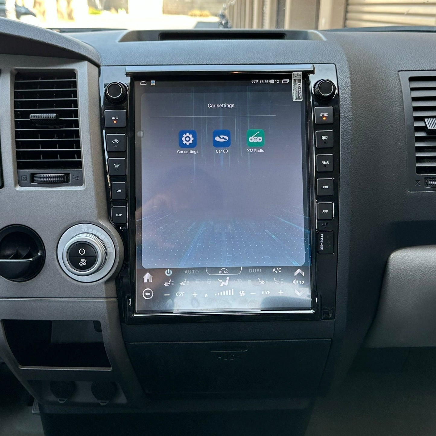 13" Android 12 Fast boot Vertical Screen Navigation Radio for Toyota Sequoia 2008 - 2022 | Phoenix Automotive