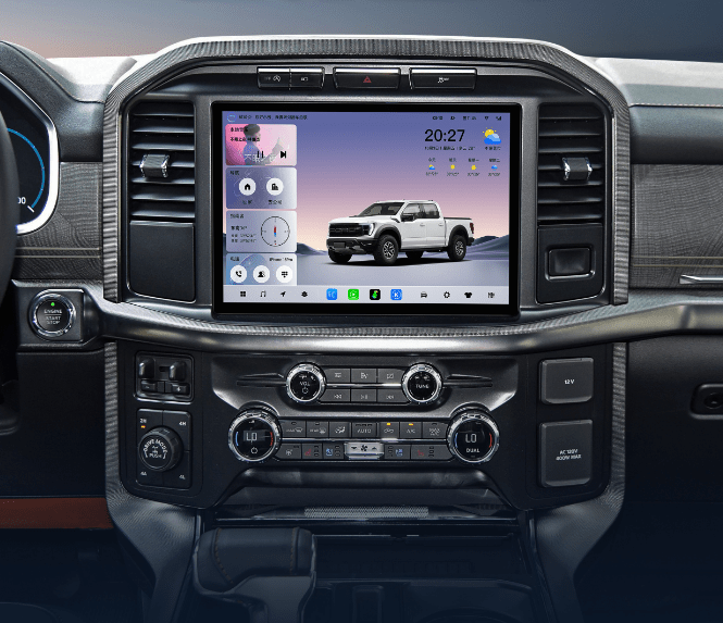 13.1" Android 14 Fast boot Horizontal Screen Navi Radio for FORD F150 2021-2024 models