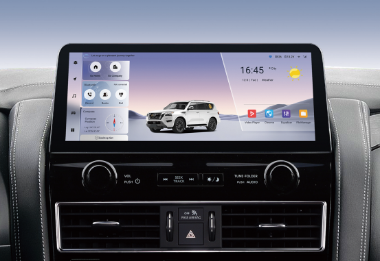 12.3" Android 12 Fast boot Horizontal Screen Navi Radio for NISSAN PATROL 2011-2023 models