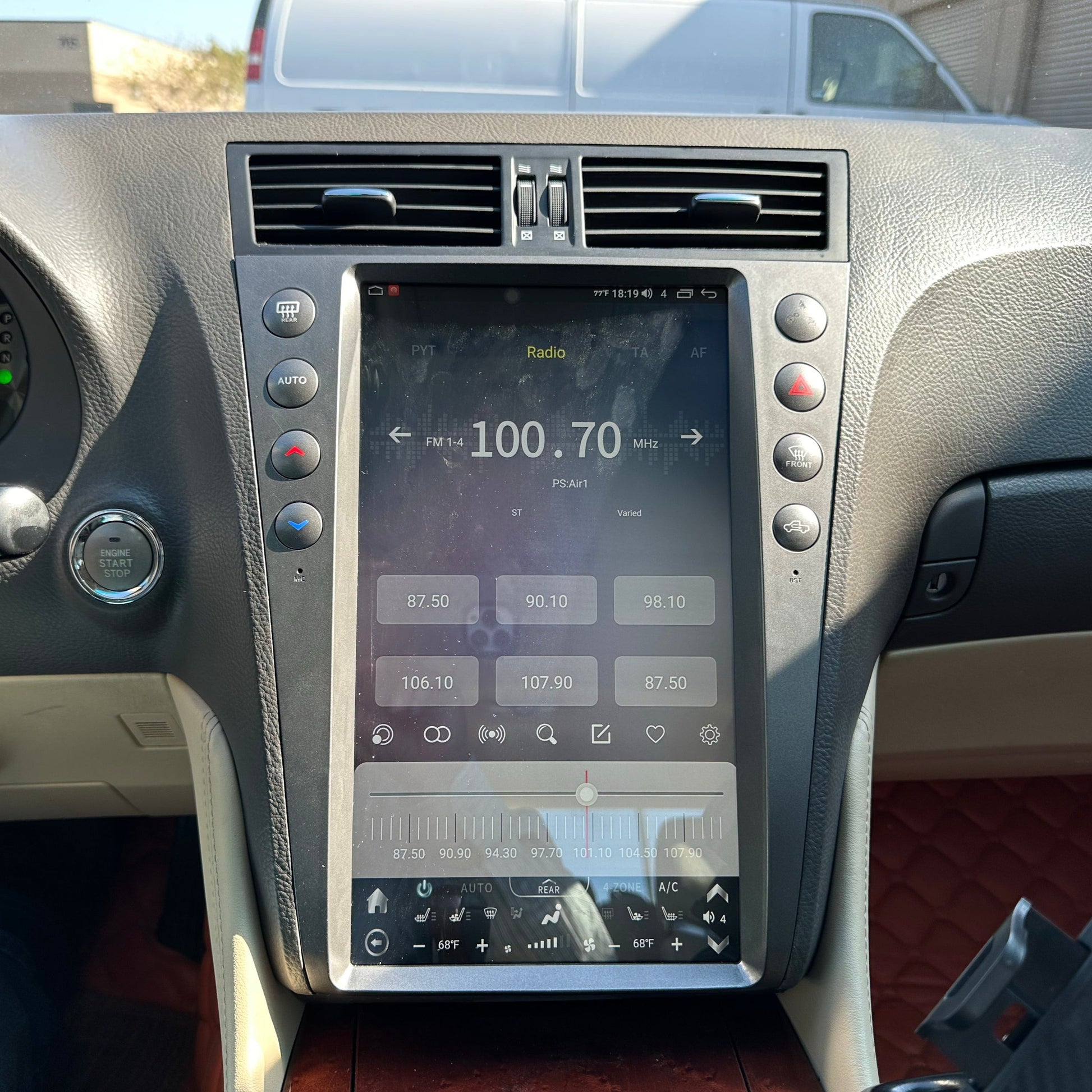 13.6" Vertical Screen Android 13 Fast boot Navigation Radio for Lexus GS 300 350 430 450h 460 2005 - 2011 | Phoenix Automotive