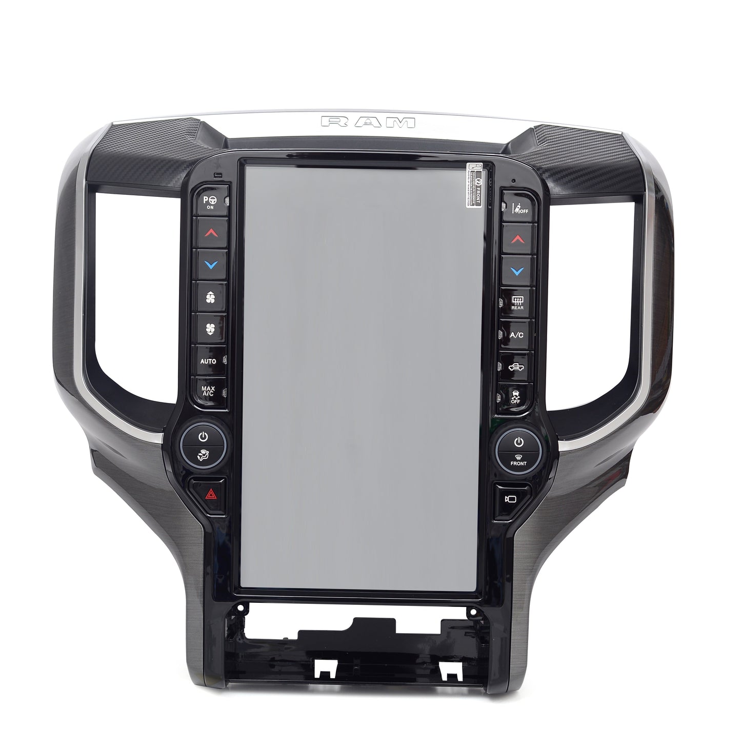 13.6” Android 12 Vertical Screen Navigation Radio for Dodge Ram 2019- 2024 | Phoenix Automotive