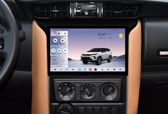11.5" Android 14/13 Fast boot Horizontal Screen Navi Radio for TOYOTA Forutner 2016 to present