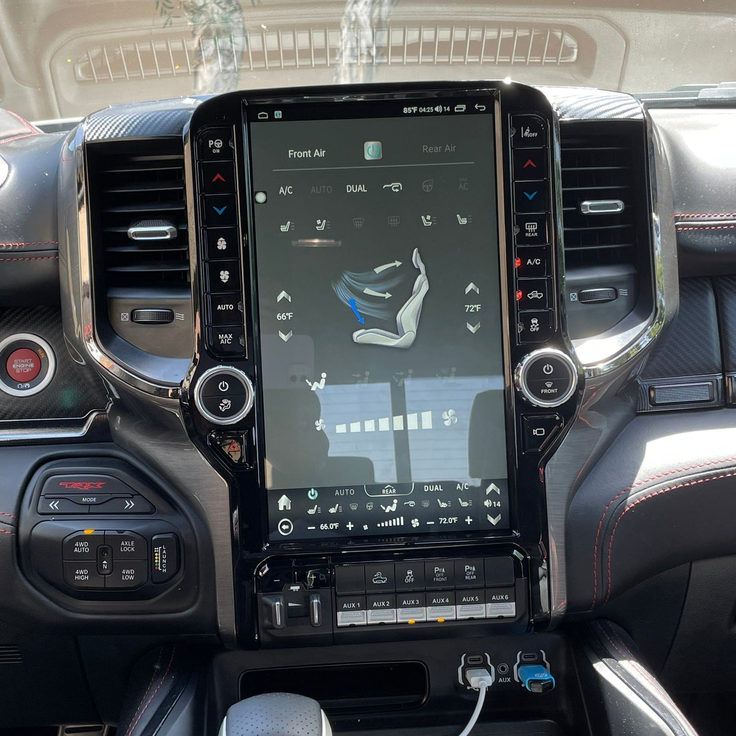 13.6” Android 12 Vertical Screen Navigation Radio for Dodge Ram 2019- 2024 | Phoenix Automotive