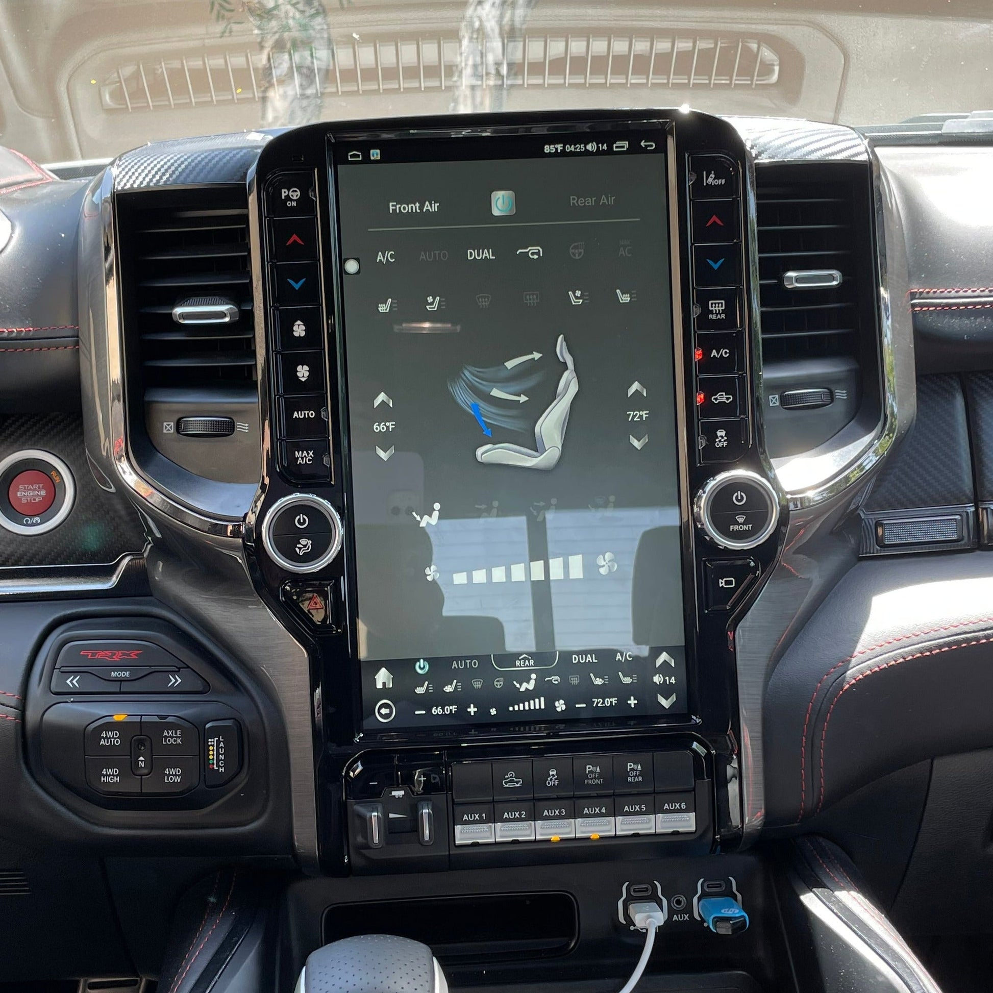 13.6” Android 12 Vertical Screen Navigation Radio for Dodge Ram 2019- 2024 | Phoenix Automotive