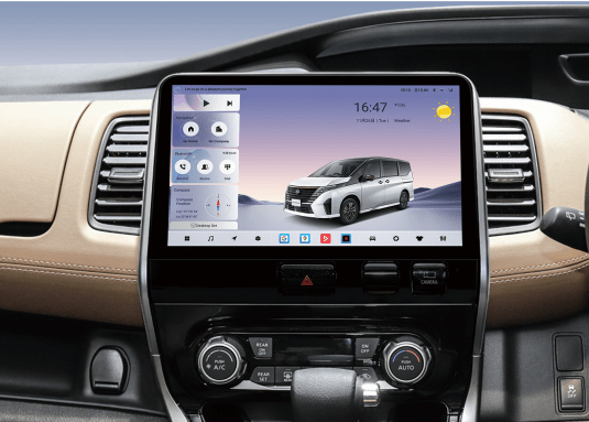 11.5" Android 14/13 Fast boot Horizontal Screen Navi Radio for NISSAN SERENA 2016-2019 models