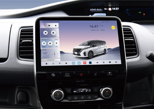 11.5" Android 14/13 Fast boot Horizontal Screen Navi Radio for NISSAN SERENA 2020-2022 models