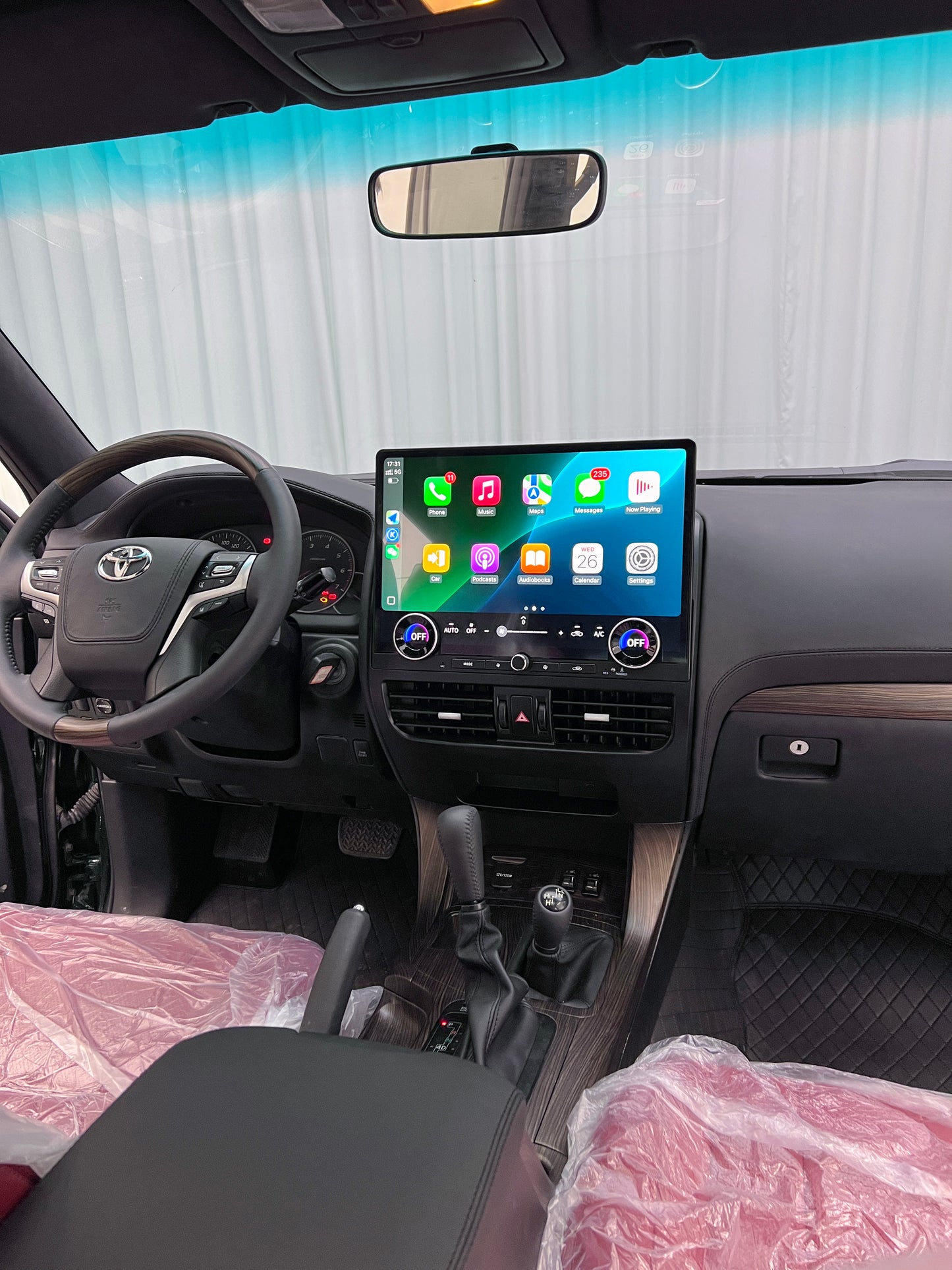 16.8" Android 13 Fast boot Navigation Radio for 2002 - 09 Toyota Prado 2004 - 2009 Lexus GX470