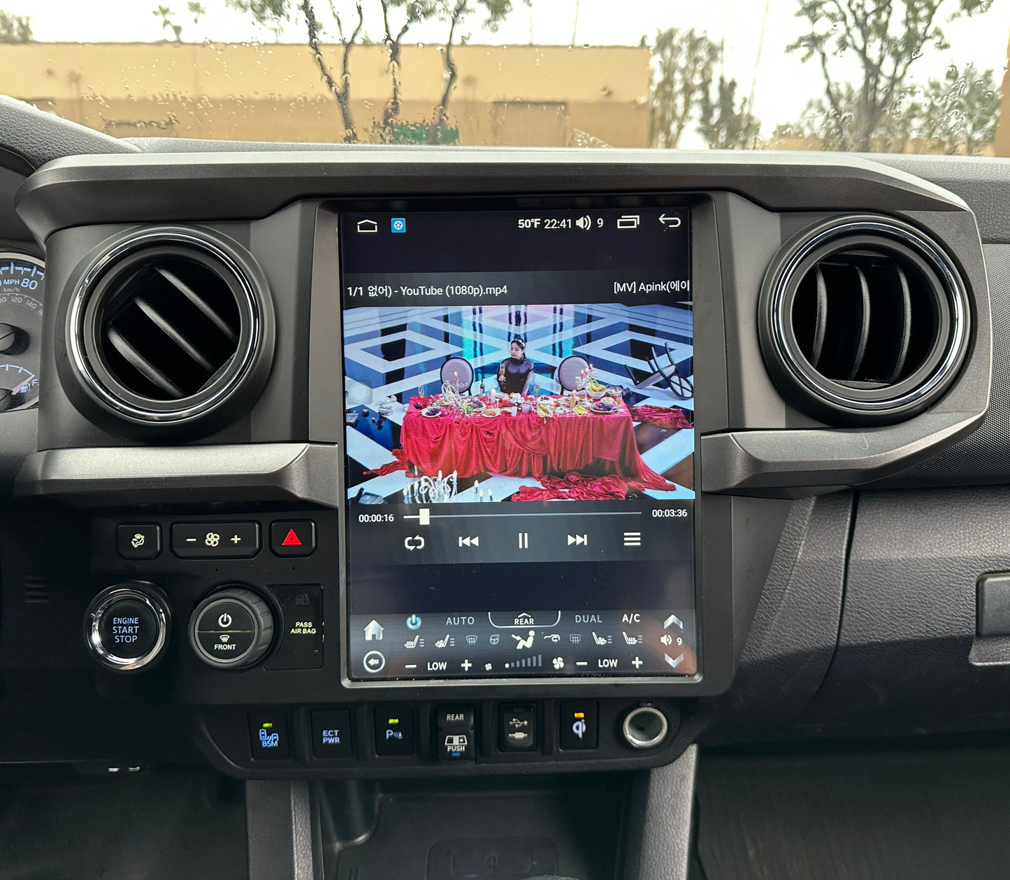 SC7870/Qualcomm6125 12.1” Android 13 fast boot Vertical Screen Navigation Radio for Toyota Tacoma 2016 - 2023 | Phoenix Automotive