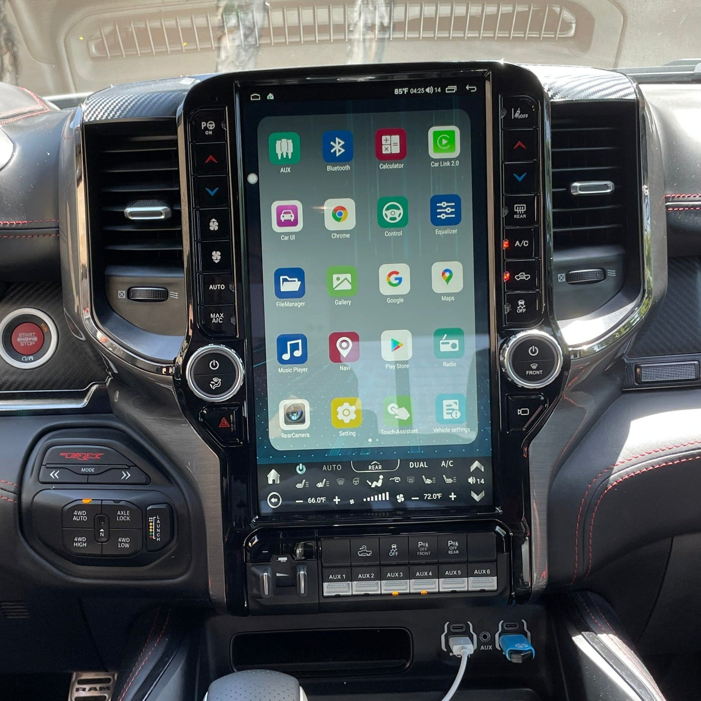 13.6” Android 12 Vertical Screen Navigation Radio for Dodge Ram 2019- 2024 | Phoenix Automotive