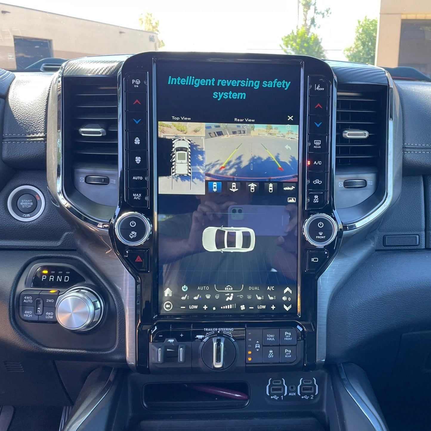 13.6” Android 12 Vertical Screen Navigation Radio for Dodge Ram 2019- 2024 | Phoenix Automotive