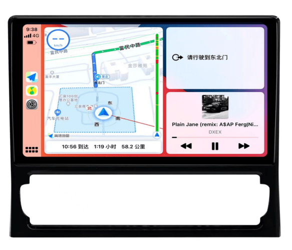 11.5" Android 14/13 Fast boot Horizontal Screen Navi Radio for Toyota Enova