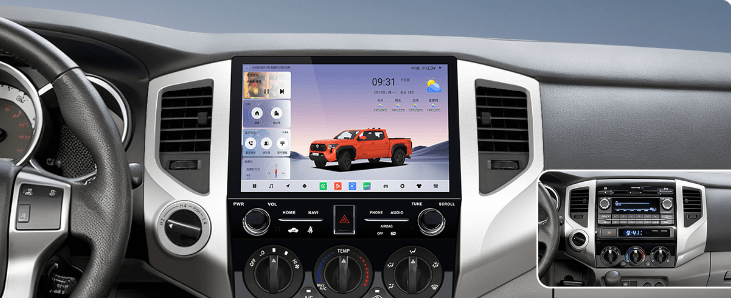 10" Android 14/13 Fast boot Horizontal Screen Navi Radio for TOYOTA TACOMA 2005 to 2015