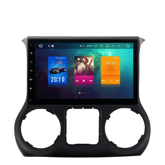 10.2" Octa-core Quad-core Android Navigation Radio for Jeep Wrangler 2011 - 2017 | Phoenix Automotive