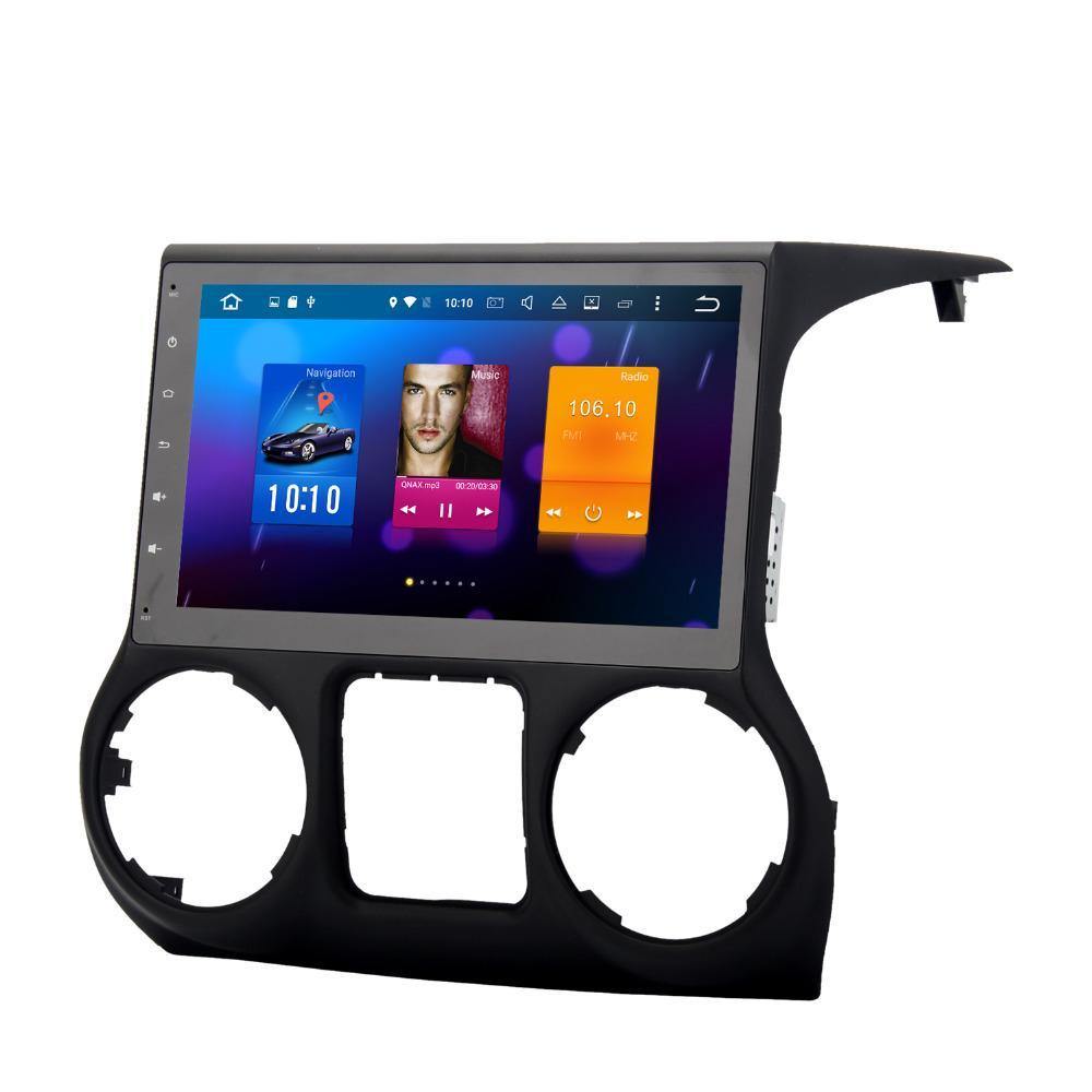 10.2" Octa-core Quad-core Android Navigation Radio for Jeep Wrangler 2011 - 2017 | Phoenix Automotive