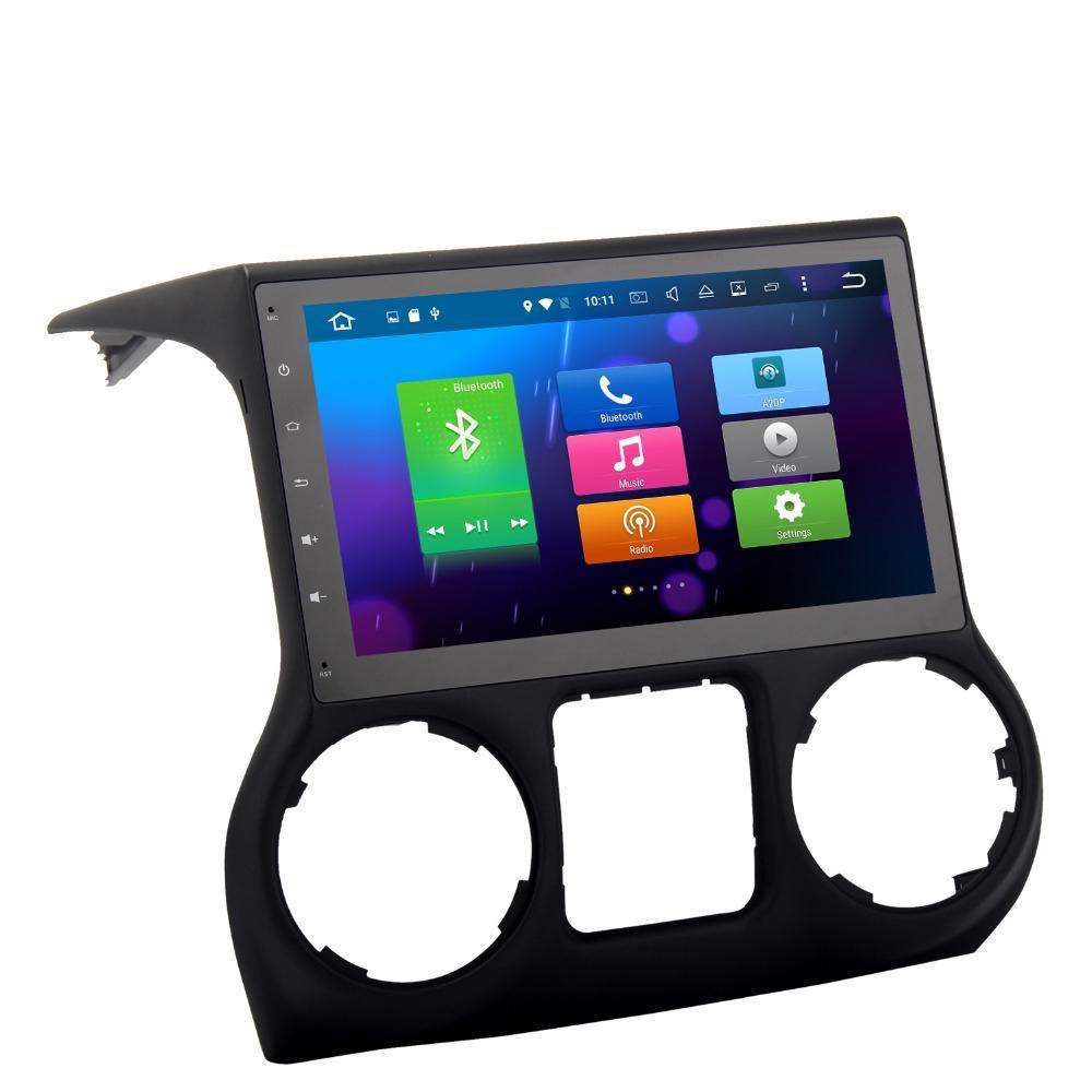 10.2" Octa-core Quad-core Android Navigation Radio for Jeep Wrangler 2011 - 2017 | Phoenix Automotive