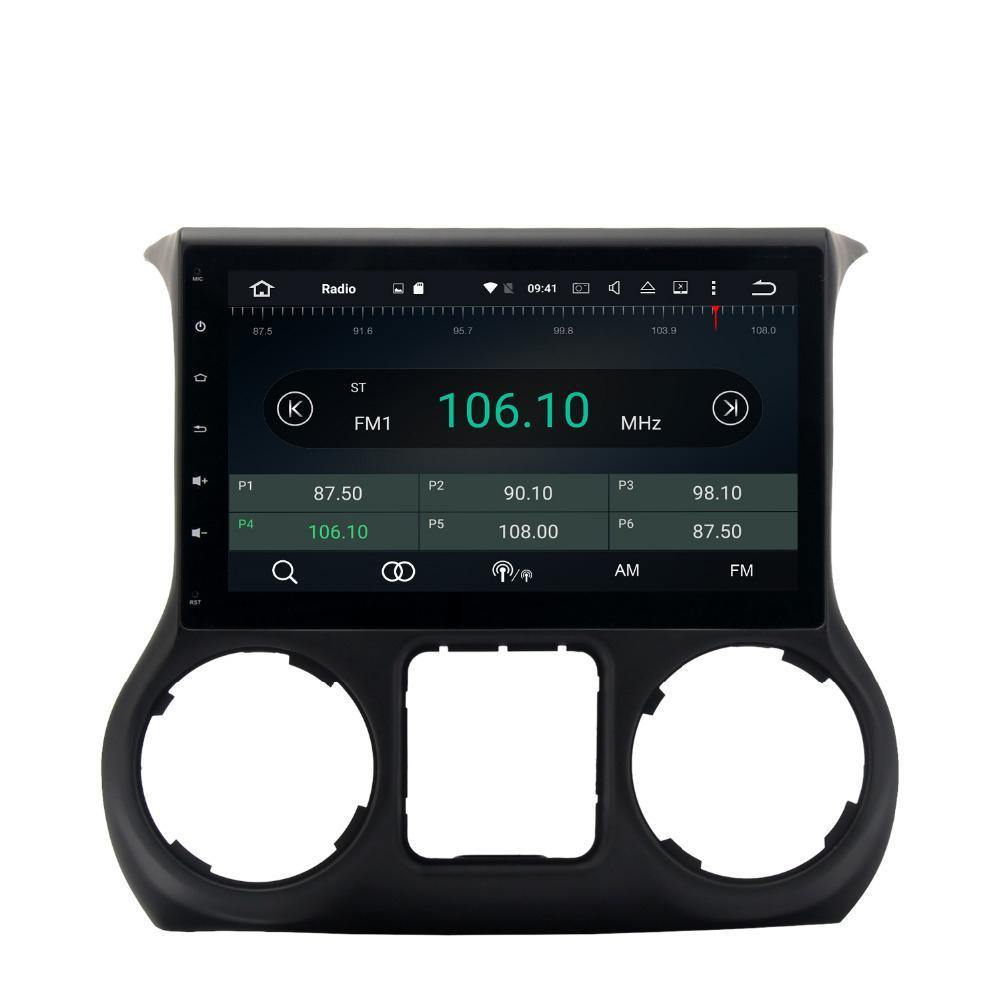 10.2" Octa-core Quad-core Android Navigation Radio for Jeep Wrangler 2011 - 2017 | Phoenix Automotive