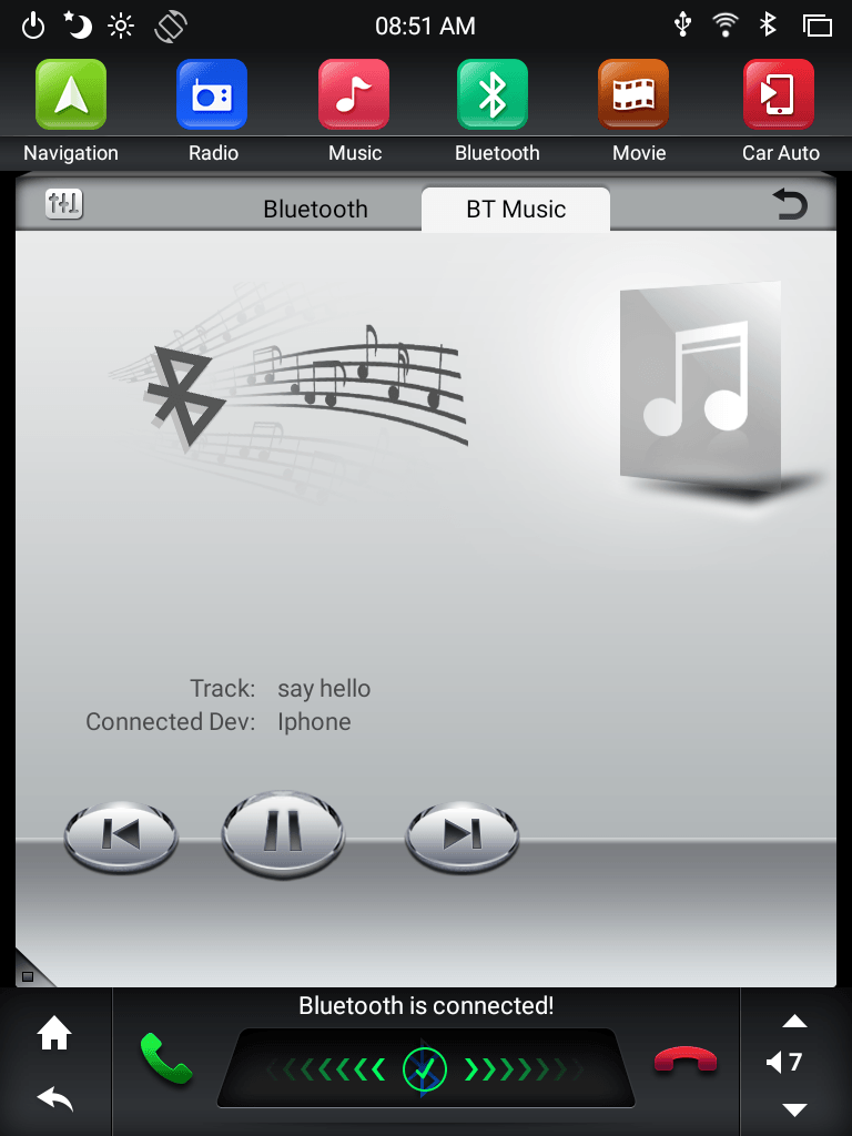 10.1" Universal Android 10.0 Navigation Radio with double Din one Din | Phoenix Automotive