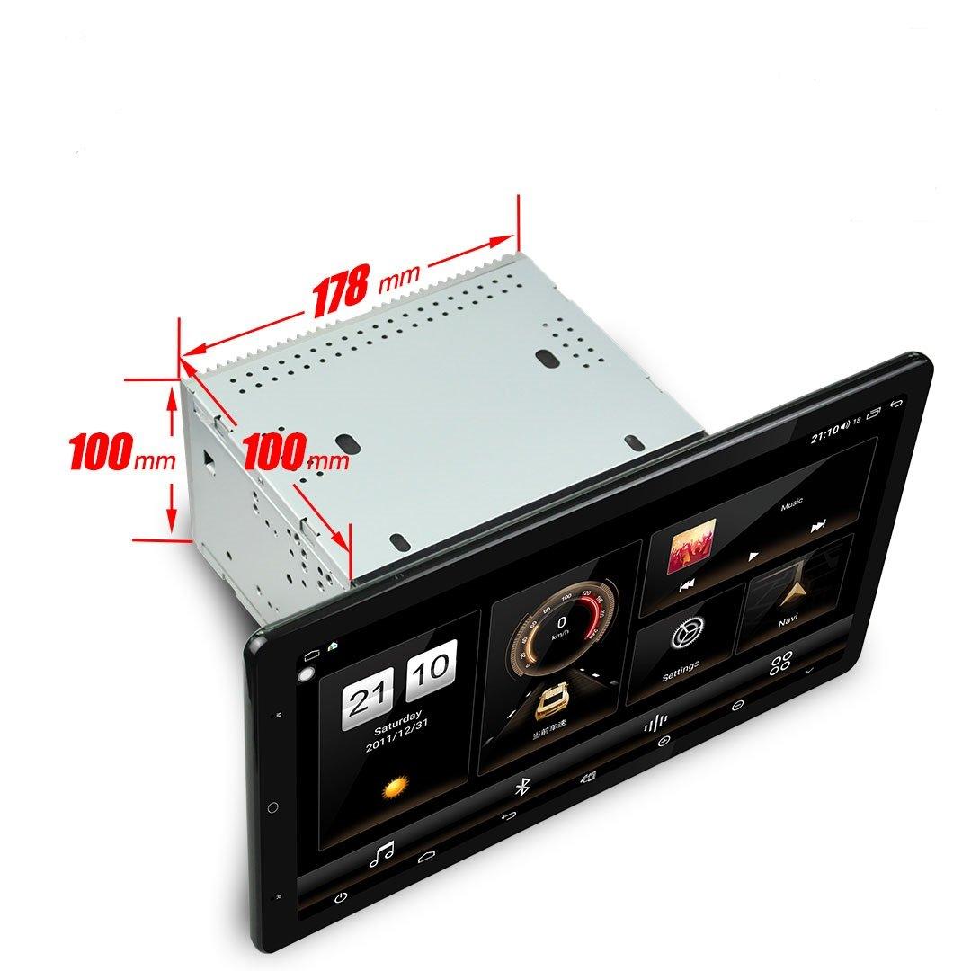 13.3" Android 10.0 Universal double din Navigation Radio with Motorized rotatable screen | Phoenix Automotive