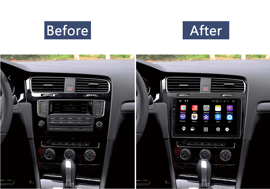 10.2" Octa-core Quad-core Android Navigation Radio for VW Volkswagen Golf 2013-2017 | Phoenix Automotive