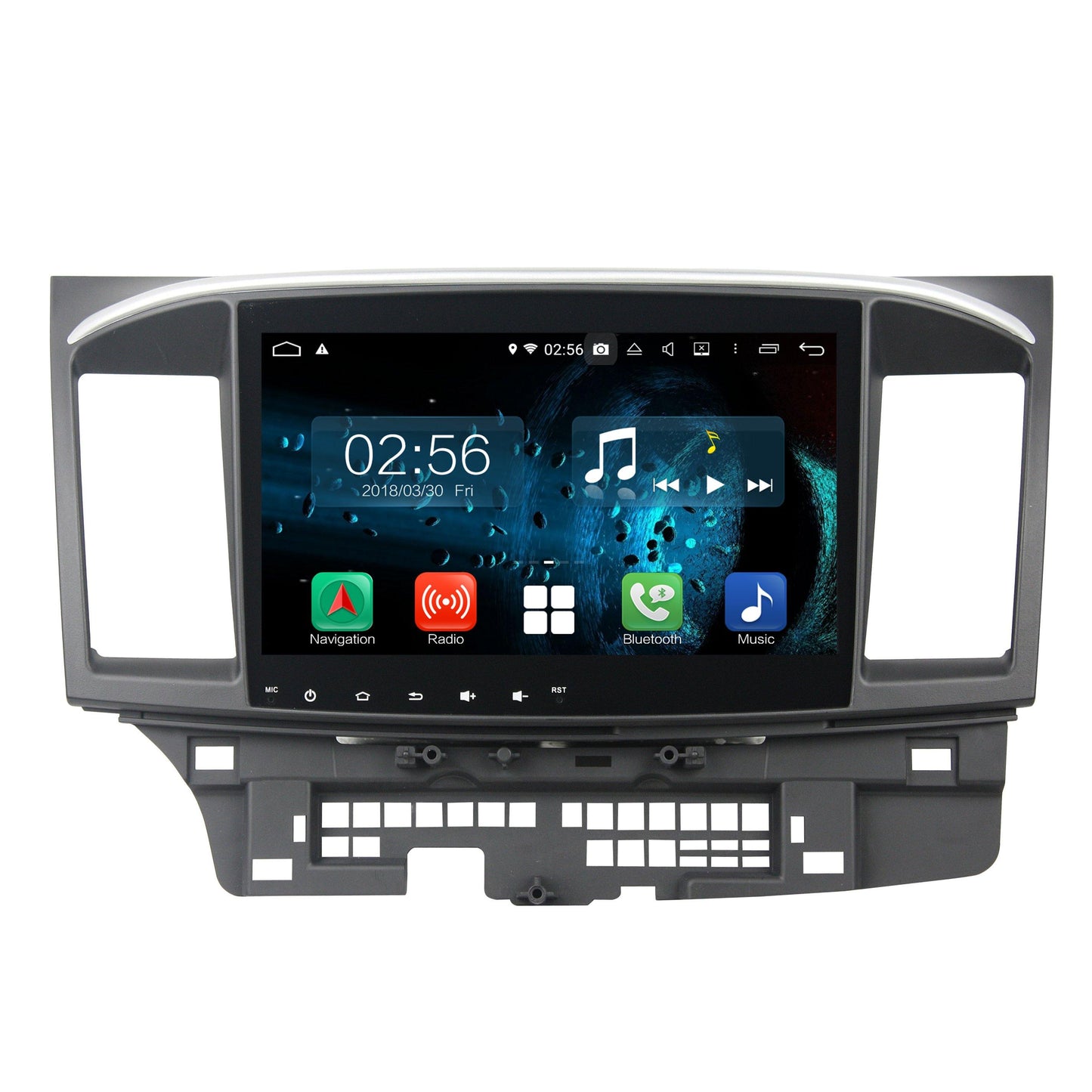 10.2" Octa-core Quad-core Android Navigation Radio for Mitsubishi Lancer EX 10 Galant 2007 - 2017 | Phoenix Automotive