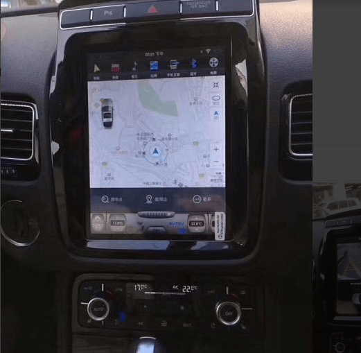 10.4" Vertical Screen Android Navigation Radio for VW Volkswagen Touareg 2010-2017 (w/o Danner Sound) | Phoenix Automotive