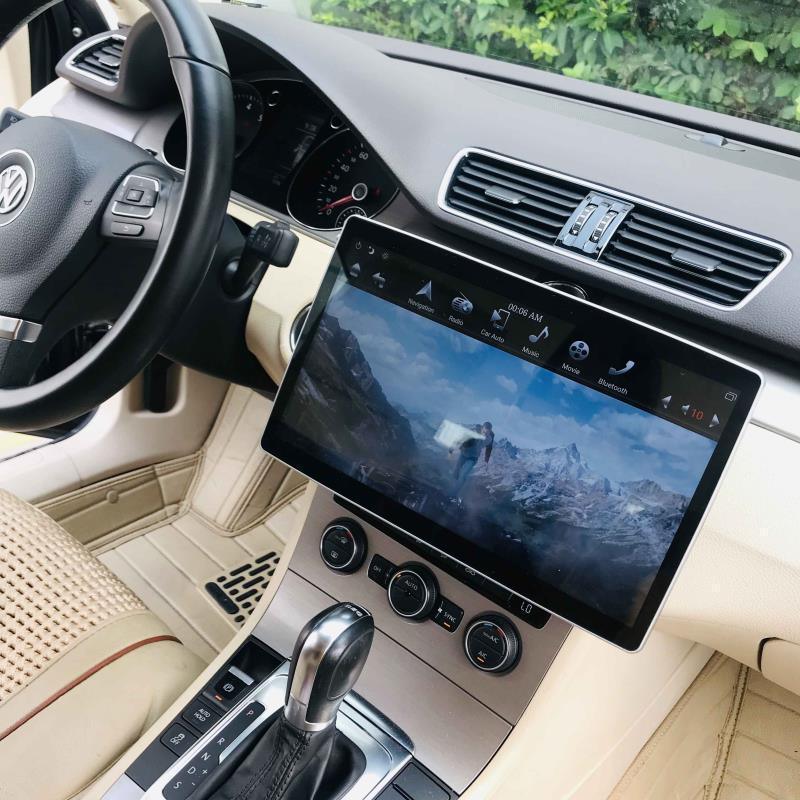 12.8" Six-core Universal double din head unit 100° Rotation Screen Android 9.0 Navigation Radio | Phoenix Automotive
