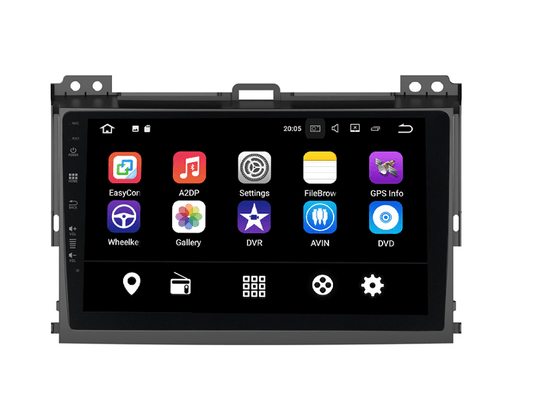 8" Octa-core Quad-core Android Navigation Radio for Toyota Prado 2004 - 2009 | Phoenix Automotive