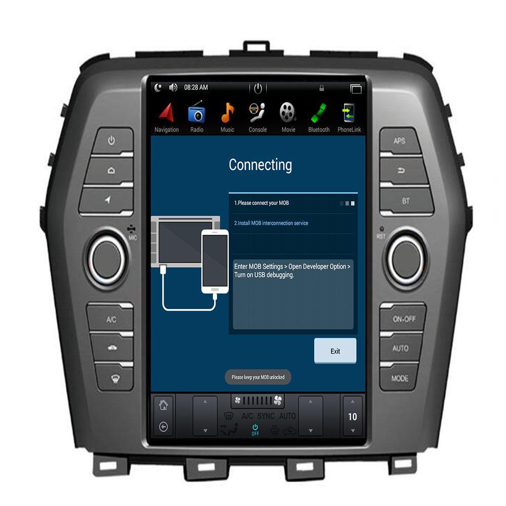 10.4" Vertical Screen Android Navigation Radio for Nissan Maxima 2016 2017 | Phoenix Automotive