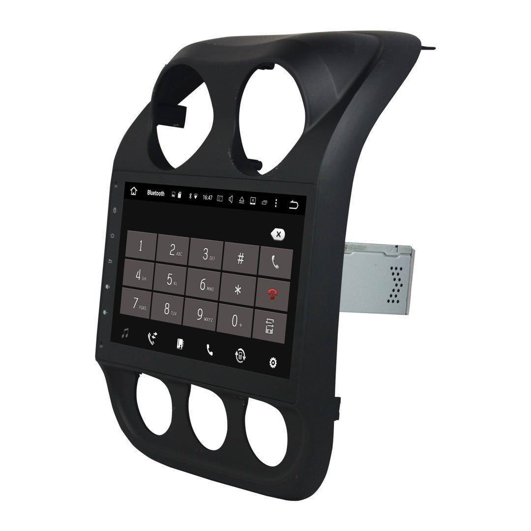 10.2" Octa-Core Android Navigation Radio for Jeep Compass 2010 - 2016 | Phoenix Automotive