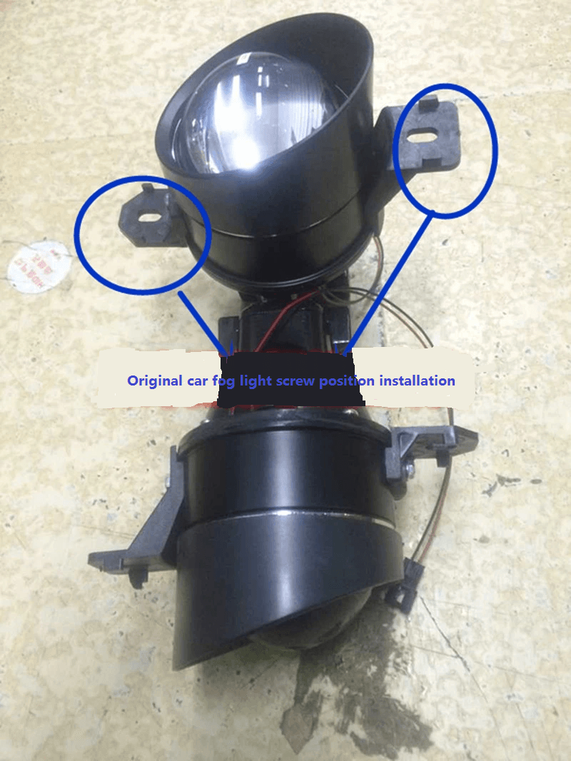 Pair 3” Direct Bolt-on Bi-Xenon Projector Fog Light Assembly Lamp H11 for Nissan Maxima 2008 - 2017 | Phoenix Automotive