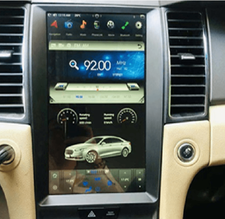13.3" Android Vertical Screen Navigation Radio for Ford Taurus 2013 - 2019 - Smart Car Stereo Radio Navigation | In-Dash audio/video players online - Phoenix Automotive