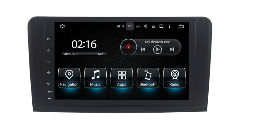 9" Octa-Core Android Navigation Radio for Mercedes-Benz ML164 GL 2006 - 2011 | Phoenix Automotive