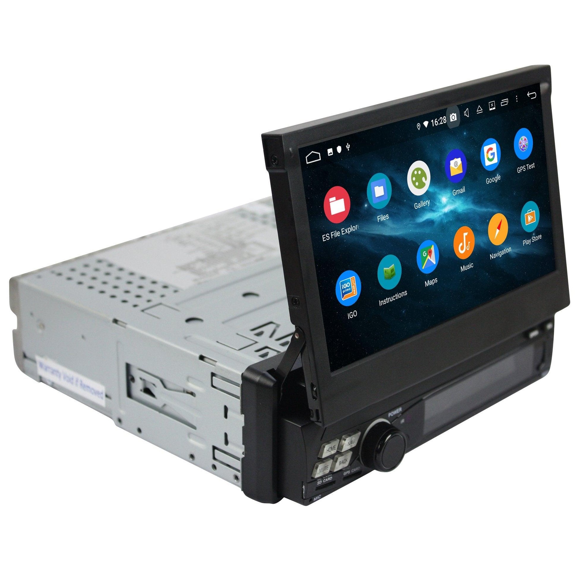 One Din 7" Six-core Eight-core Android 10.0 OEM Navigation Universa Radio | Phoenix Automotive