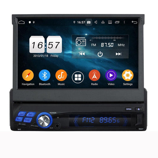 One Din 7" Six-core Eight-core Android 10.0 OEM Navigation Universa Radio | Phoenix Automotive