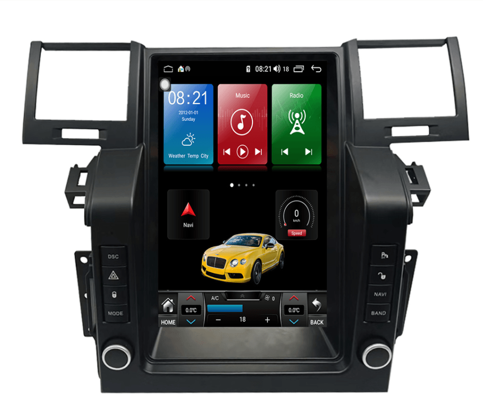 12.1" Octa-Core Android 10.0 Navigation Radio for Land Rover Range Rover Sport 2005 - 2009 | Phoenix Automotive
