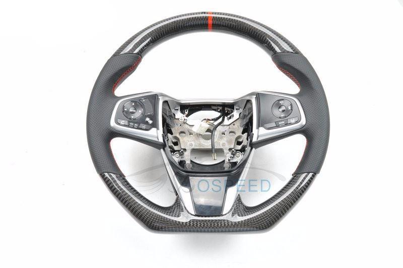 Custom-made Carbon fiber Steering Wheel for 2016 - 2017 Honda Civic Color & Design Customizable | Phoenix Automotive
