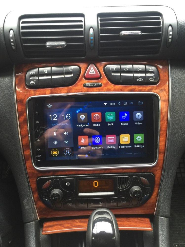 8" Octa-Core Android Navigation Radio for Mercedes-Benz CLK SLK ML G 1998 - 2004 | Phoenix Automotive