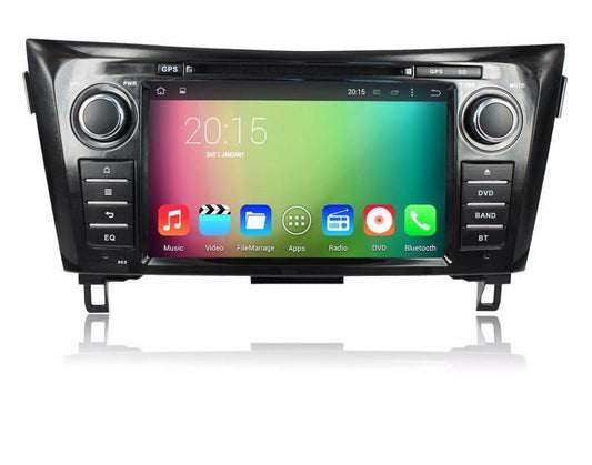 8" Octa-Core Android Navigation Radio for Nissan Rogue 2014 - 2017 - Smart Car Stereo Radio Navigation | In-Dash audio/video players online - Phoenix Automotive