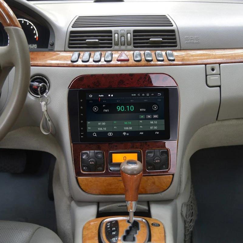 9" Octa-Core Android Navigation Radio for Mercedes-Benz S-class 1998 - 2005 | Phoenix Automotive