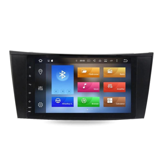 8" Octa-Core Android Navigation Radio for Mercedes-Benz E-class 2003 - 2008 - Smart Car Stereo Radio Navigation | In-Dash audio/video players online - Phoenix Automotive