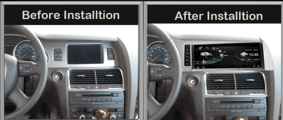 10.25" Android 9 Navigation Radio for Audi Q7 2010-2015 - Smart Car Stereo Radio Navigation | In-Dash audio/video players online - Phoenix Automotive