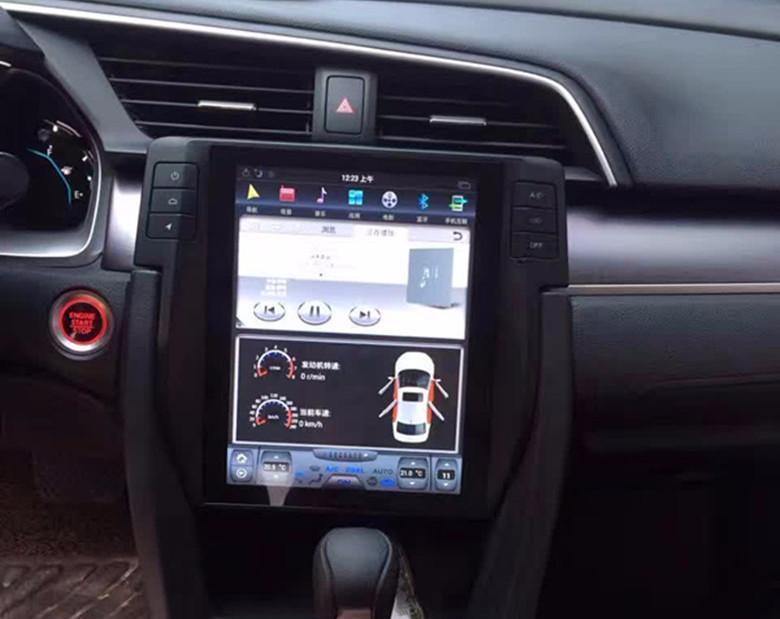 Open Box Android 10.4" Vertical Screen Navigation Radio for Honda Civic 2016-2018 | Phoenix Automotive
