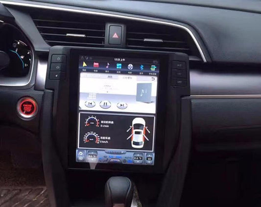 Open Box Android 10.4" Vertical Screen Navigation Radio for Honda Civic 2016-2018 | Phoenix Automotive
