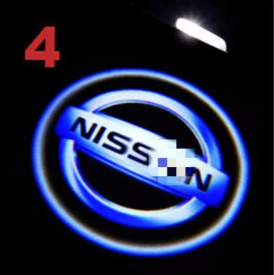 26 Style 2X Ghost Lights Door Step Welcome Lights for Nissan Altima Teana Armada Maxima Titan Quest | Phoenix Automotive