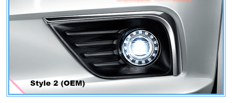 Pair Direct Bolt-on LED Projector Fog Light Assembly Lamp for Infiniti JX35 QX60 2013 - 2017 | Phoenix Automotive