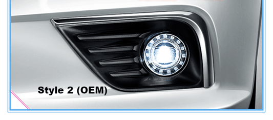 Pair Direct Bolt-on LED Fog Light Assembly Lamp for Nissan Altima Coupe | Phoenix Automotive